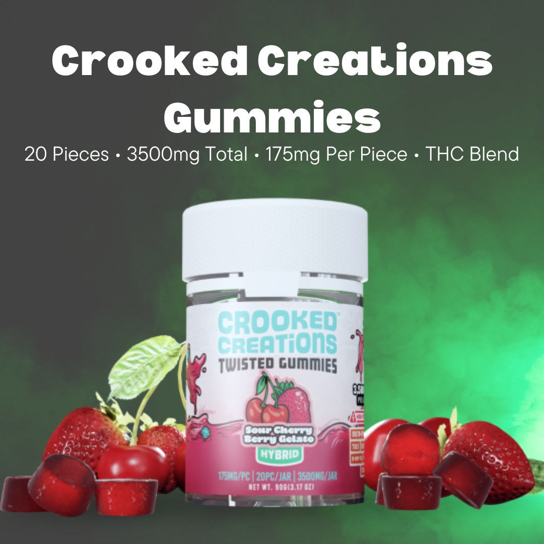 Crooked Creations 3500mg Gummies 20ct